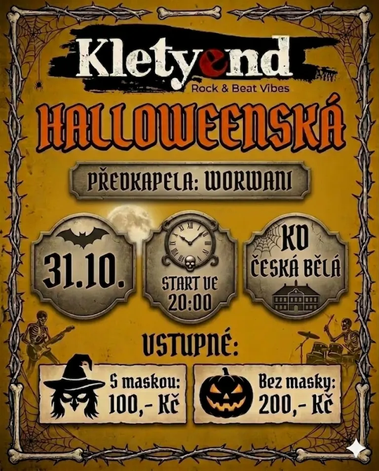 Plagát Helloweenská zábava